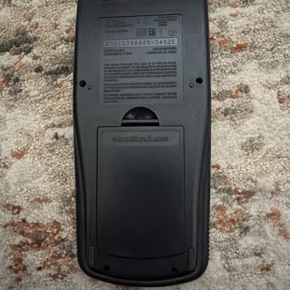 Texas Instruments TI-89 Graphing Calculator w/ Cover — Tested Working Free Ship.
